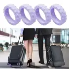 Two-wheeled Suitcase Wheel Guard Impact Protection Luggage Caster Cover Durable