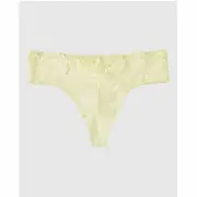 La Senza High Waist Thong Panty - Lemonade | S