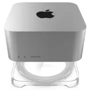 For Apple Mac Studio Desktop Stand Mount | Spigen[LD202]with Built in Air Filter