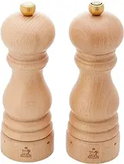 Peugeot Salt and Pepper Duo Set Salt and Pepper Set, Natural, 810076