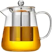 Glass Teapots Water Pitcher Large, Medium and Small Glass Pot with Removable Set Ideal for Loose Leaves Or Flowering Tea Water Carafe Glass Teapots