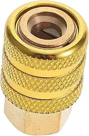 TOKIDNY Locking Air Chuck: Copper Quick Connect Tire Inflator Adapter For Car Bicycle Tires - Self-locking Inflation Nozzle Air Chuck For Emergency Daily Use