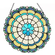 18" Stained Glass Window Hanging Panel Suncatcher