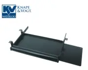 Knape & Vogt 5710 BLK 18 Keyboard and Mouse Tray