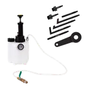 3L Transmission Oil Filling System Fluid Pump Manual Tool With 8pc ATF Adaptors
