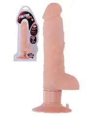 Fuktion Cups 7" Dildo Penis Dong TPR Realistic Vibrator Suction Cup 7-Inch Flesh