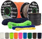 PARACORD PLANET 95 Type 1 Cord - Tent Rope- Many Colors & Lengths to Choose from