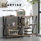 Artiss Console Table Hallway Sofa Table Entry Desk Retro Display Furniture 120CM