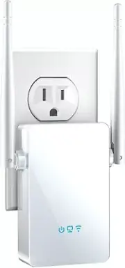 WiFi Extender Signal Booster AERVY Long Range Internet Booster Up to 9,800 sq.ft