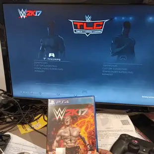 ps4 wwe 2k17 二手 英文版 無中文