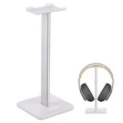 Headphone Stand Headset Holder Gaming Headset Holder with Aluminum White