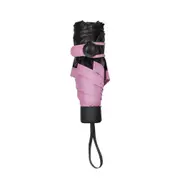 Portable Mini Five Folding Pocket Umbrella UPF50+UV Rain Waterproof Sunshade PINK COLOR