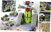 5 in 1 STEM Robot Building Kit, APP & Remote Control Robotics Building Toys,