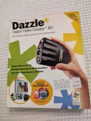 Dazzle Digital Video Creator 80 DVC-80 VHS Mini-DV 8mm Hi-8 USB Capture