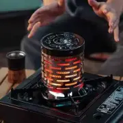 ainless Steel Heating Cover Outdoor Camping Heating Stove Infrared Heater
