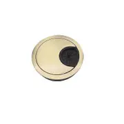 Computer Grommet Metal Cable Grommet Computer Desk Cable Hole Cover for Desks Office Worktops(4pcs, cyan color)