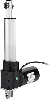 XTevu Auto Linear Actuator - DC 12V Electric Motor for Automotive, Agricultural, and Industrial Electric Lifting System - Up to 6000N Max Push/Pull - Up to 5mm/s Stroke Speed