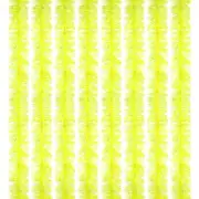 6.6Ft Feather Boa, 8 Pcs Artificial Fluffy Feather Boas, Fluorescent Yellow