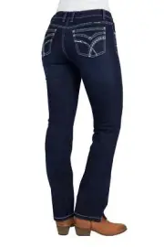 Pure Western Women's Oda Straight Leg Jean 32" Leg BRAND NEW WITH TAGS