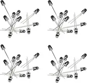 VENEKA 40Pcs 5mm IR LED Infrared Light Emitting Diode.