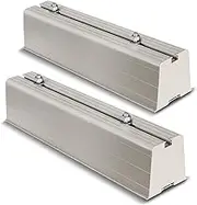 Maclean MC-863 Bracket Base for Air Conditioner Floor Console Installation Load Up to 100kg Arm Length 450mm PVC 2 Pcs Set
