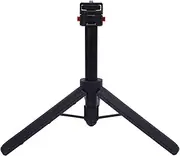 Extendable Tripod with Magnetic Mount, Height Adjustable, Selfie Stick Tripod for Sports Cameras & Smartphones, Portable & Lightweight, Aluminum Alloy