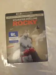 Rocky (4K Ultra HD/Blu-Ray STEELBOOK “OOP/" NEW SEALED