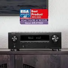 Denon AVR-X1700H 環繞擴大機 + 法國 Elipson Horus 6B 喇叭『含稅附發票』公司貨