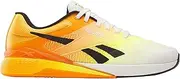 [Reebok] Nano X5 Unisex Chalk/Black/Electric Amber Shoes 40.5, Chalk/Black/Electric Amber, 40.5 EU