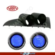 Gauge Pod for Ford Falcon BA BF + Boost/Vac + Tacho LCD Gauges