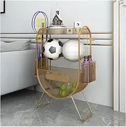 Tennis Racquet Storage Rack.Black/Gold/White Badminton Racket Display Rack.Tennis Racket Holder.for Gym School Gymnasium Training Ground