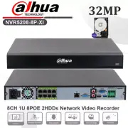 Dahua NVR5208-8P-XI 4K 8CH POE NVR 32MP POE Network Video Recorder NVR Playback