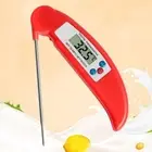 LCD Meat Thermometer Probe Food Cooking Temperature Gauge for BBQ Grilling