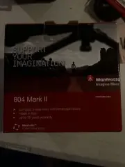 Manfrotto 804 Mark II 3 Way Tripod Head with Quick Release Plate