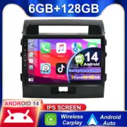 CarPlay Android 14 For Toyota Land Cruiser 200 08-15 Car Stereo GPS DAB+Navi DSP