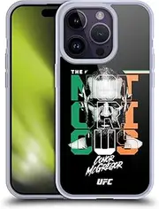 Head Case Designs Officially Licensed UFC The Notorious Conor McGregor Soft Gel Case Compatible with Apple iPhone 14 Pro