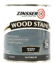 NEW Rustoleum/Zinsser 32 Oz Wood Stain 331494 Worn Navy Blue FREE S&H