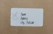 65 Personalised Return Address Labels Baby Shower Rock Horse Birth Announcement