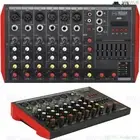 MG8 8 Channel Bluetooth Mixing Console Recording 7-Band Equalizer Karaoke Mixer