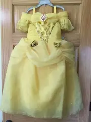 NWT Disney Store Belle Costume Girl Beauty and the Beast 4,5/6,7/8