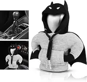 Proxima Direct Car Shift Knob Cover Gear Shift Knob Hoodie Sweater, Gear Stick Hoodie Protector Decoration, Auto Interior Accessories (Black)