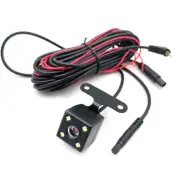 5 Pin Car Rear View Camera Night Vision HD Reverse Dash Cam with Extension Cable