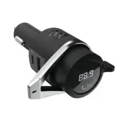 Scosche Wireless Bluetooth Hands Free FM Transmitter Car Kit w/USB-C/USB-A Ports