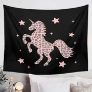 Pink Unicorn Tapestry