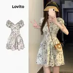 LOVITO 女士休閒小碎花圖案洋裝 LNA59129