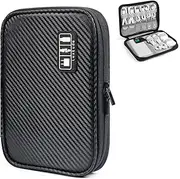 Luxtude Cable Organizer Bag, Cord Organizer Bag, Electronic Organizer Travel Case, Wire Organizer Bag, Tech Organizer Pouch, Charger Storage Organizer, Travel Essentials for Cords/Chargers/Mouses,etc