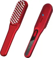 Electric Scalp Massage Brush, , Cordless Electric Massager for Scalp & Hair, Deep Massage at Home for Muscle Relax (red)
