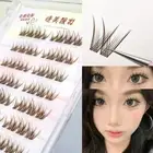 Soft Fluffy Self Adhesive Cluster Lashes Manga Lashes DIY Eyelash Extension