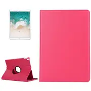 For iPad Air 3 (2019) Case,Lychee Texture Stand PU Leather Folio Cover,Magenta