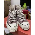 二手帆布鞋 CONVERSE 168510C 尺寸：25CM 豆沙色 乾燥玫瑰 粉紫色